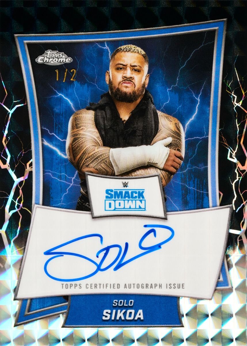2025 Topps WWE Chrome Hobby Box