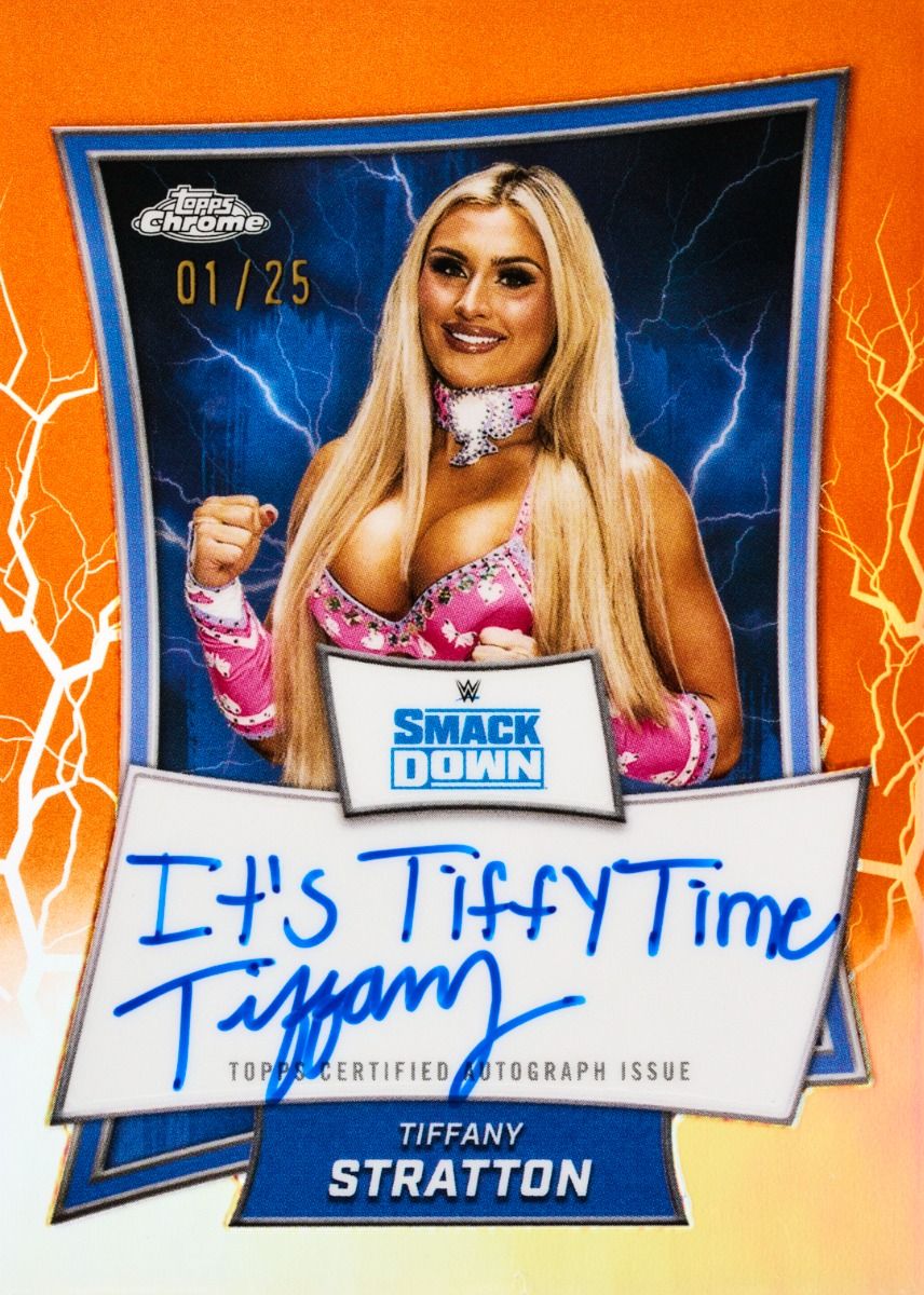 2025 Topps WWE Chrome Hobby Box