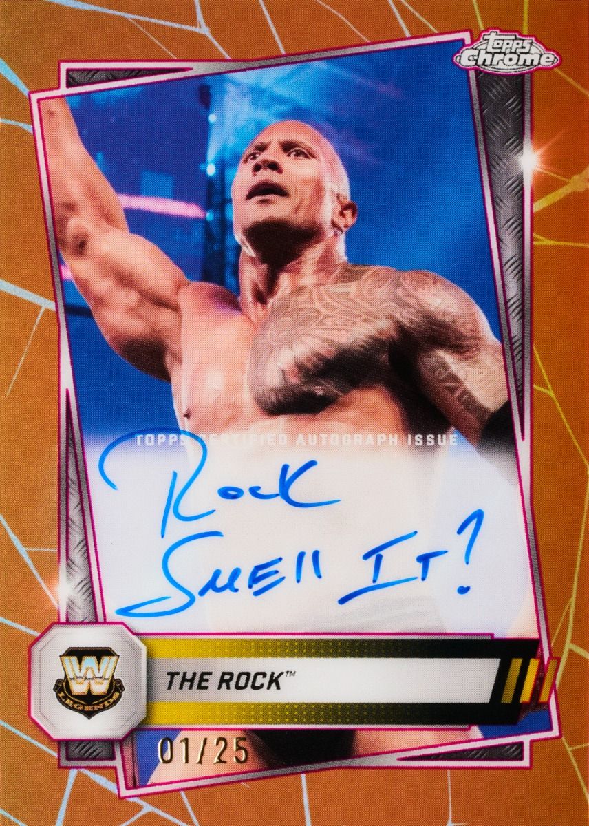 2025 Topps WWE Chrome Hobby Box