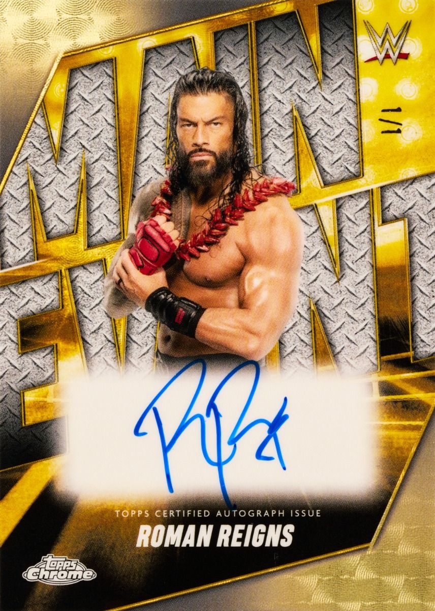 2025 Topps WWE Chrome Hobby Box