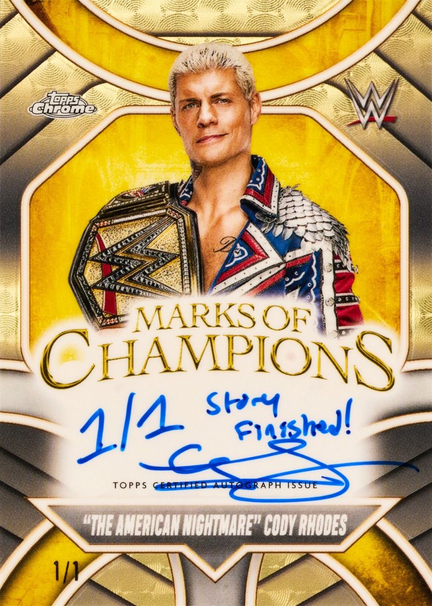2025 Topps WWE Chrome Hobby Box