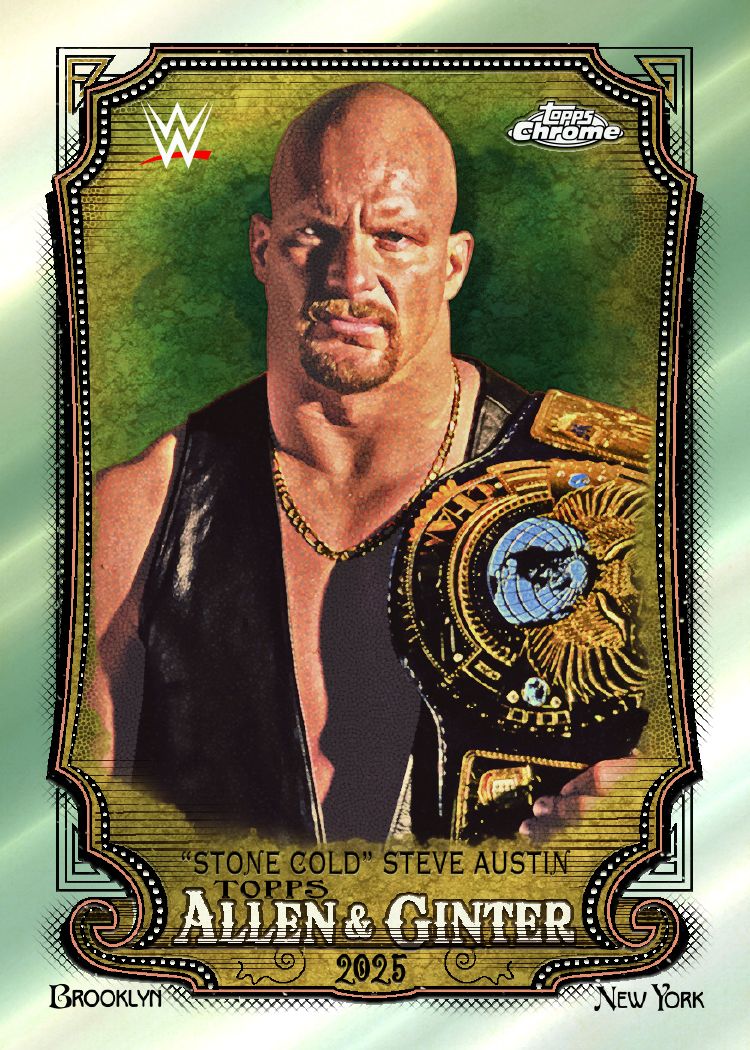 2025 Topps WWE Chrome Hobby Box