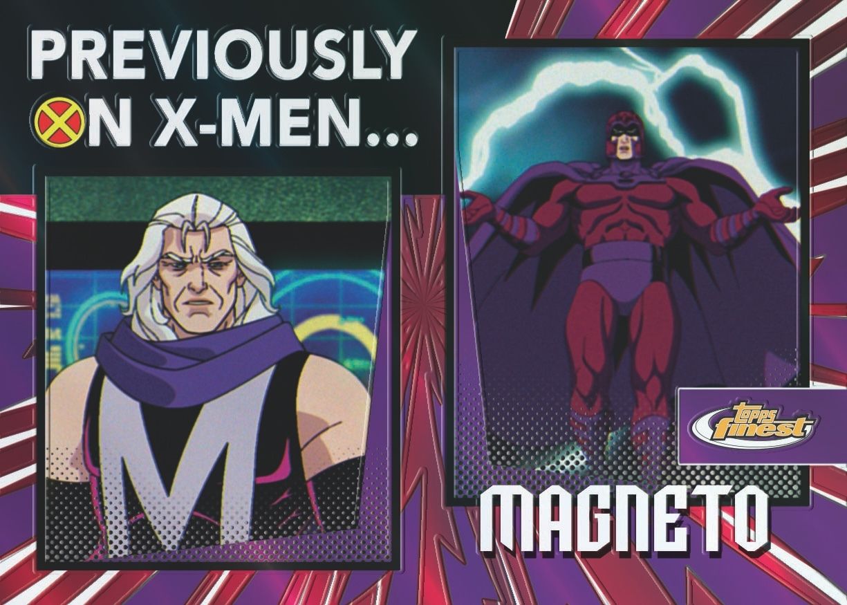 2025 Topps Finest X-Men 97 Hobby Box