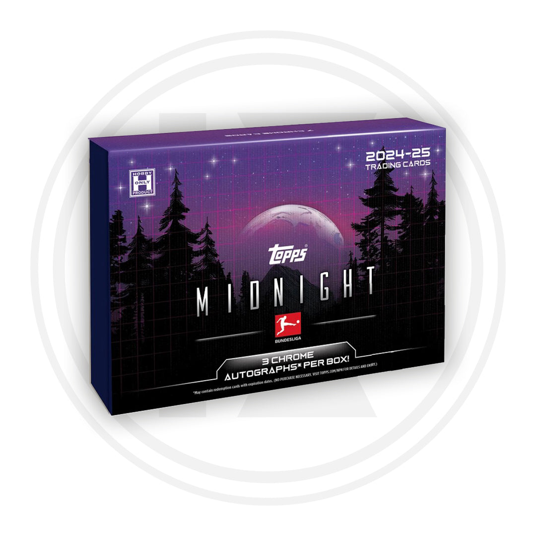 Topps Bundesliga Midnight 2024-25 Soccer Hobby Box