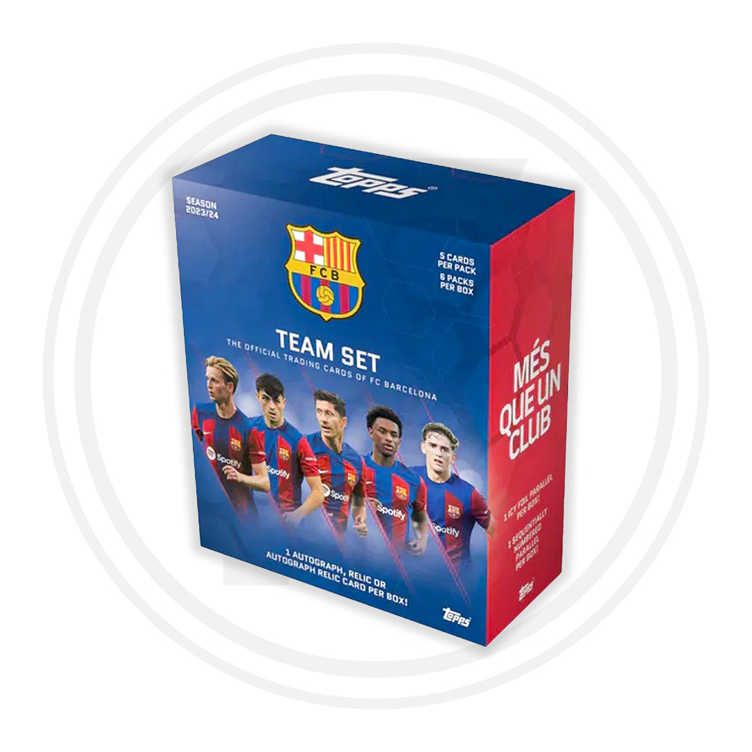 Topps FC Barcelona Team Set 2023-24 Soccer Box – r.i.-Trading 