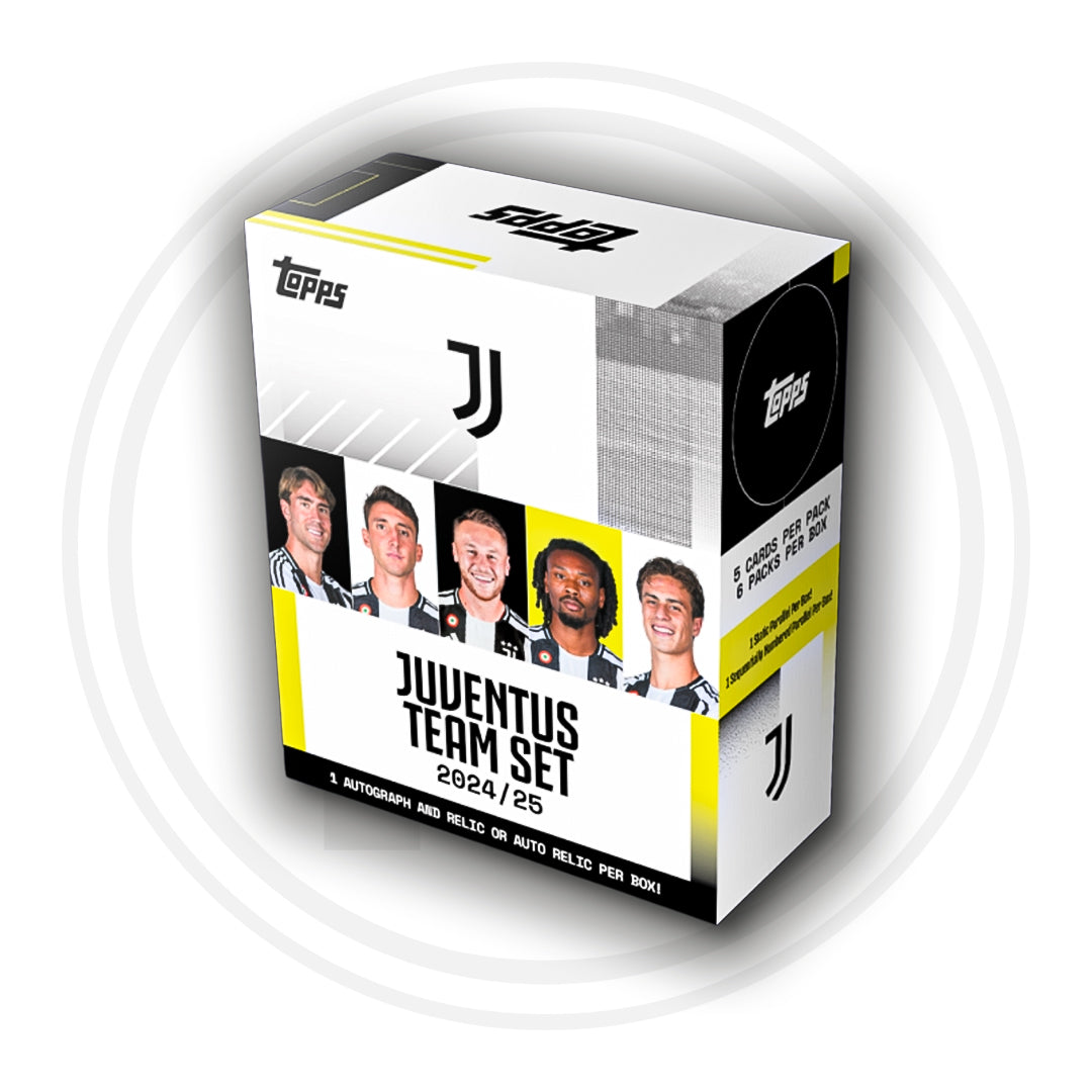 Topps Juventus Team Set 2024/2025 Soccer Box