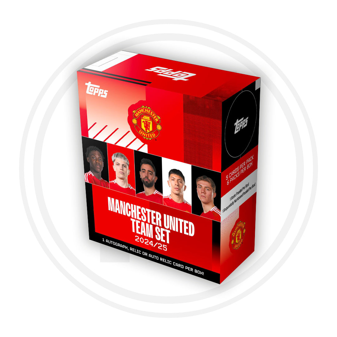 Topps Manchester United Team Set 2024/2025 Soccer Box