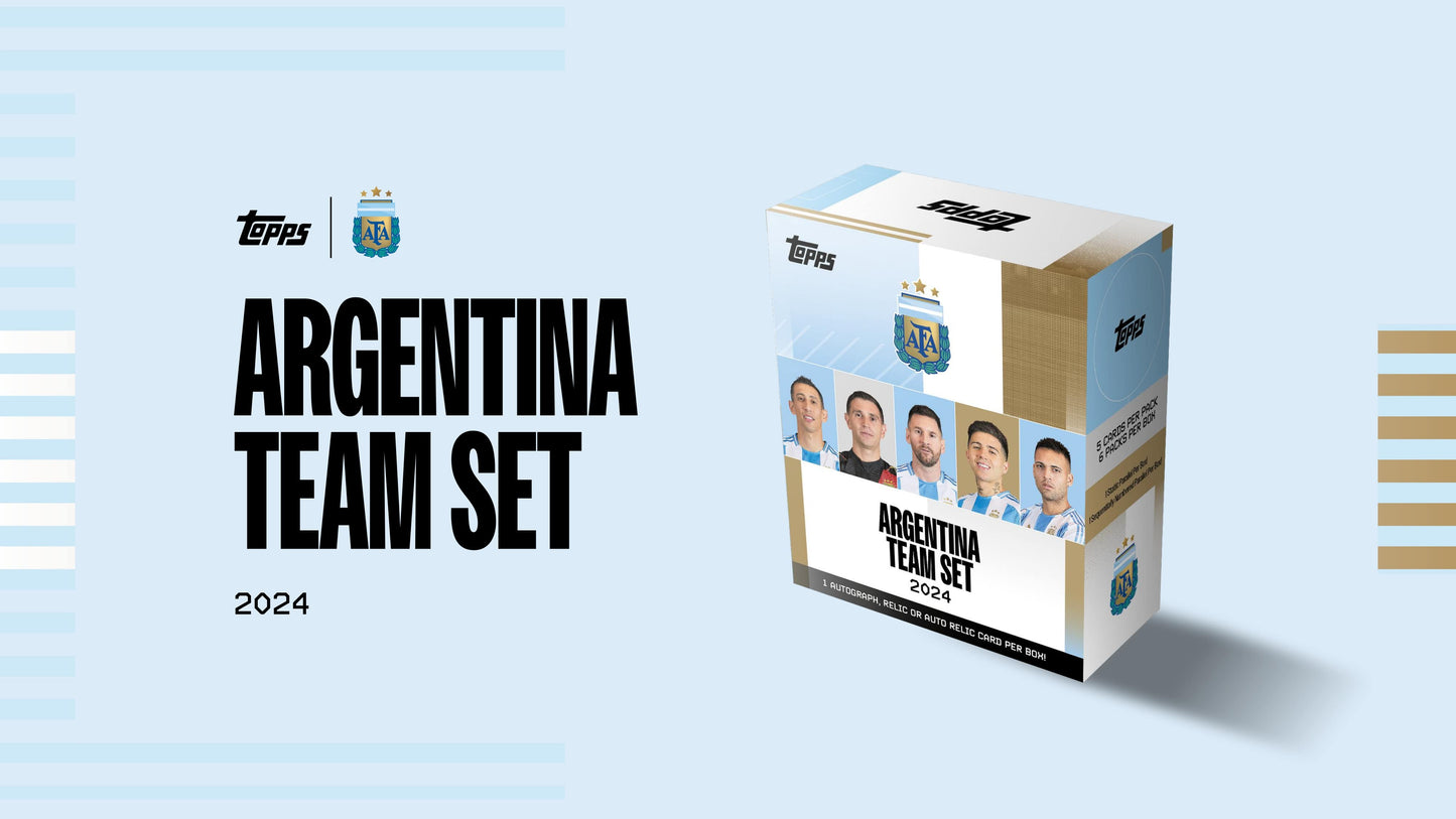 Topps Argentina Team Set 2024 Soccer Box
