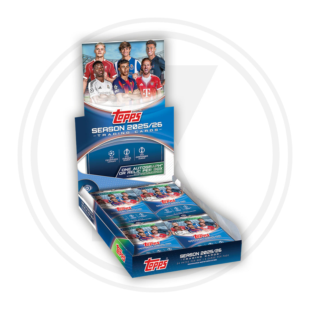 2025-26 Topps UEFA Club Competitions Flagship Hobby Box