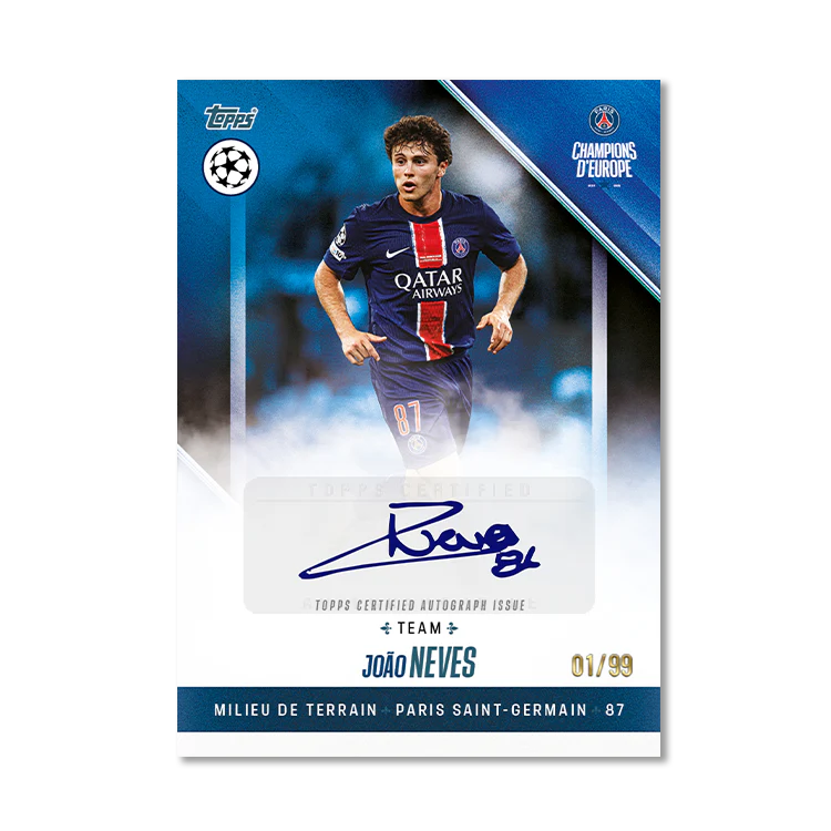 Topps Paris Saint-Germain: Champions d’Europe 2025 Hobby Box