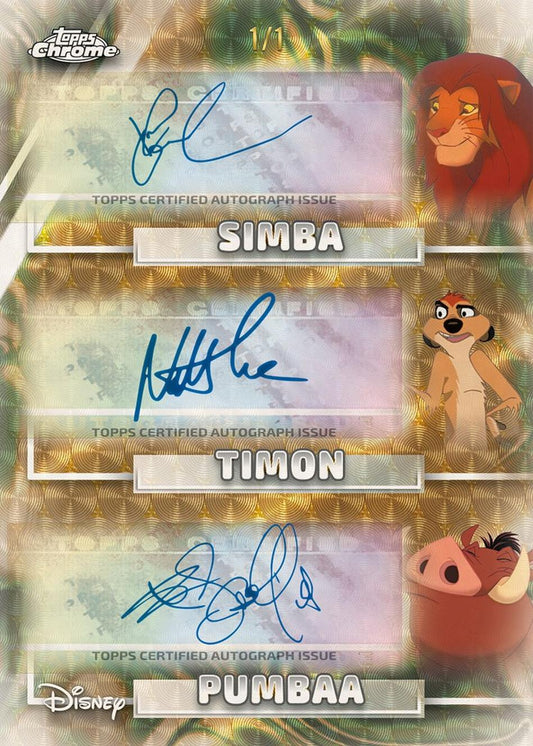 Topps Disney Chrome 2026 Hobby Box