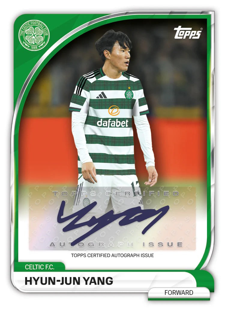 Topps 2025/26 Celtic FC Collector Tin