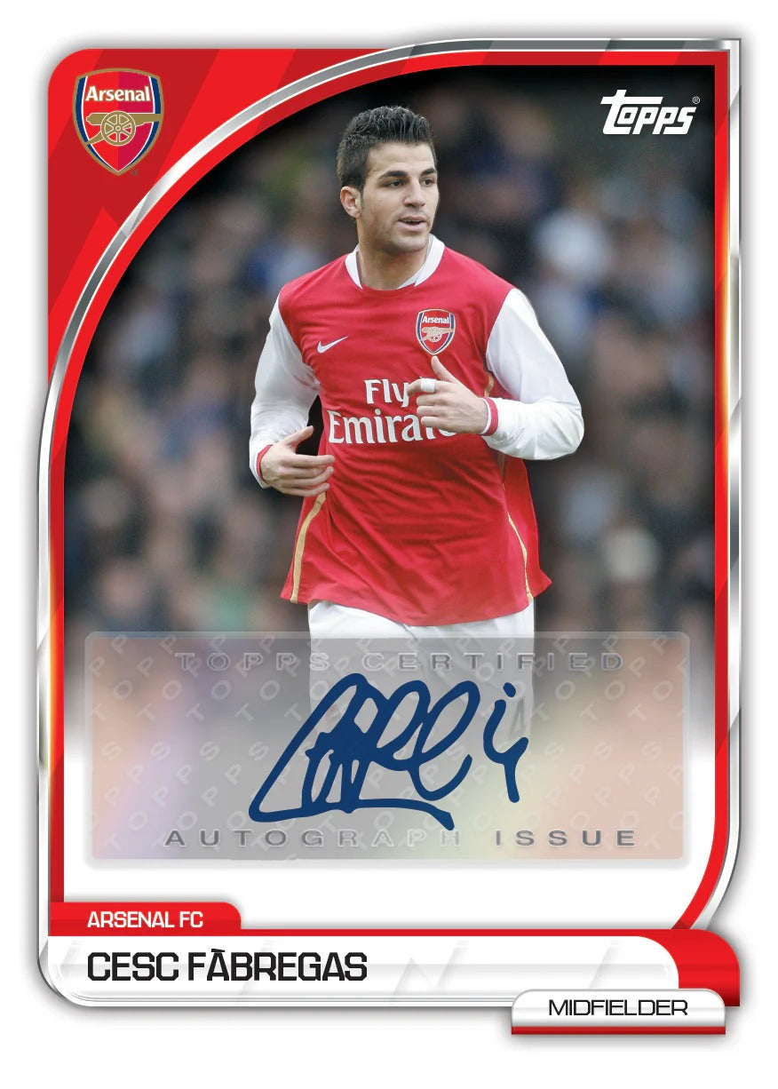 Topps 2025/26 Arsenal Collector Tin