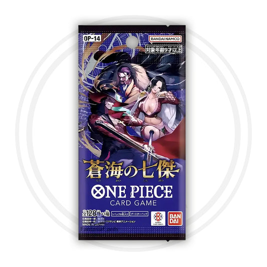 One Piece Card Game - The Azure Sea´s Seven Booster (OP-14) JP