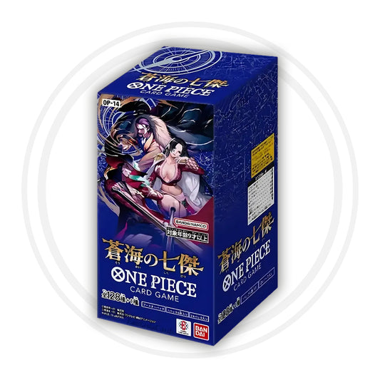 One Piece Card Game - The Azure Sea´s Seven Display (OP-14) JP