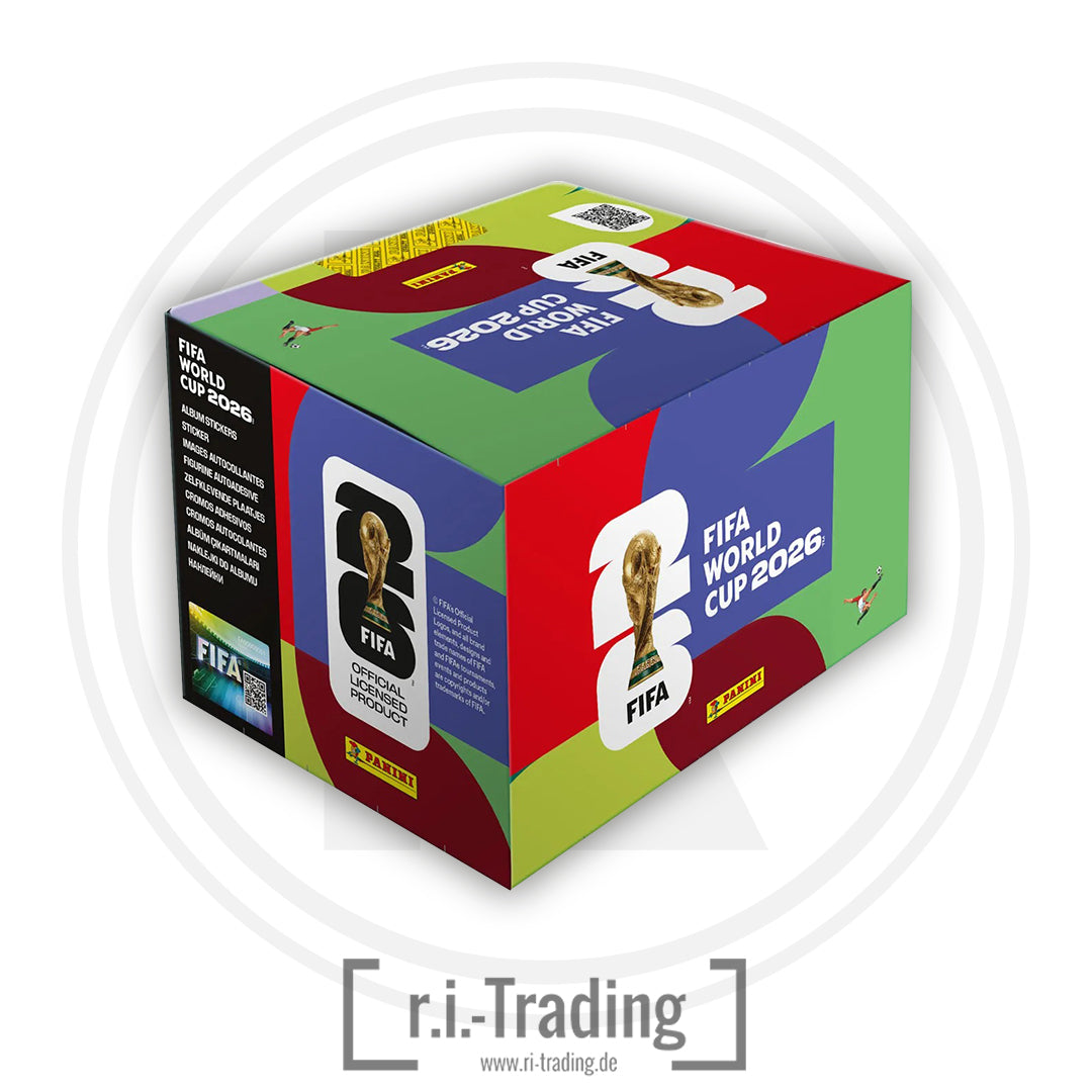 Panini FIFA World Cup 2026 Stickerkollektion - Box mit 100 Tüten