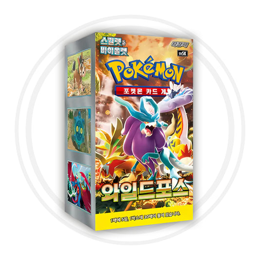 Pokémon: Wild Force (SV5K) - Display (KOR)