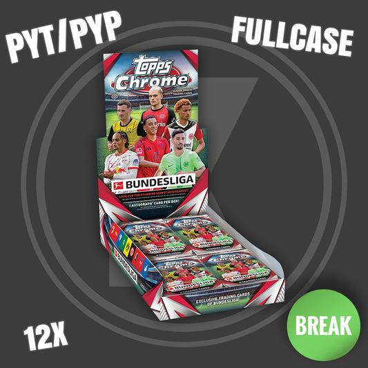 #1 Topps Chrome Bundesliga Hobby 24/25 PYT / PYP Fullcase