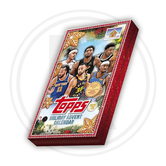 2025/26 Topps Holiday Basketball Countdown Calendar Box