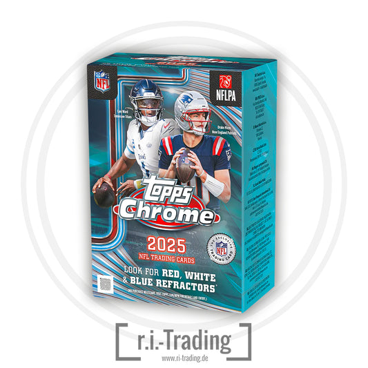2025 Topps Chrome Football Value Box