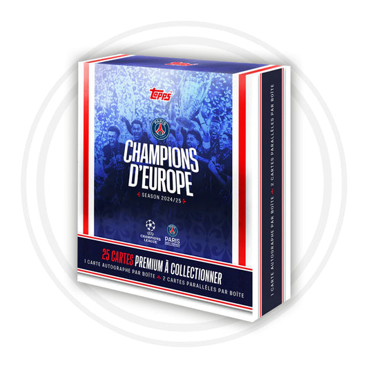 Topps Paris Saint-Germain: Champions d’Europe 2025 Hobby Box