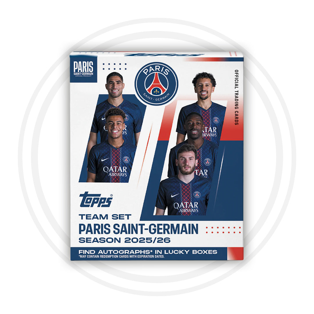 Topps Paris Saint-Germain 2025/26 Team Set