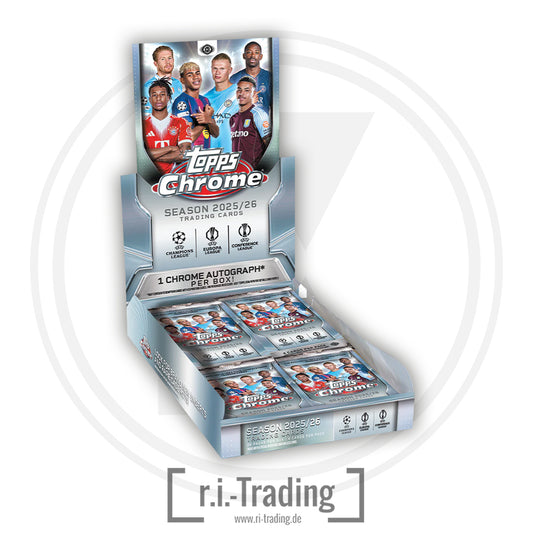Topps UCC Chrome UEFA Club Competitions 2025-26 Hobby Box