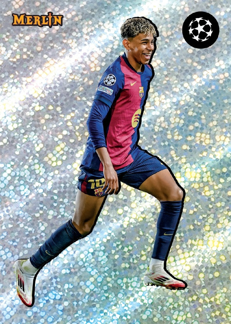 2024-25 TOPPS Merlin UEFA Club Competitions Soccer Cards Hobby Box