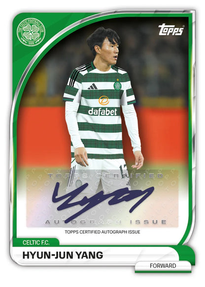 Topps 2025/26 Celtic FC Collector Tin