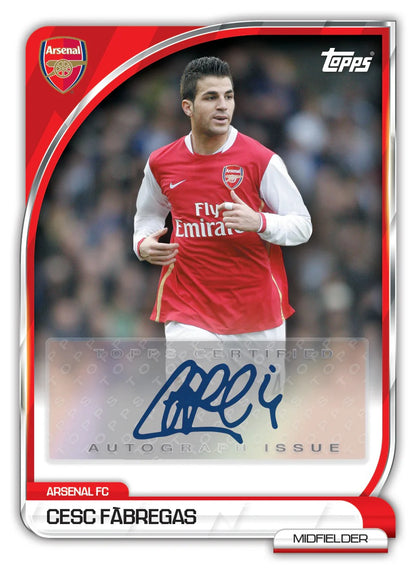 Topps 2025/26 Arsenal Collector Tin