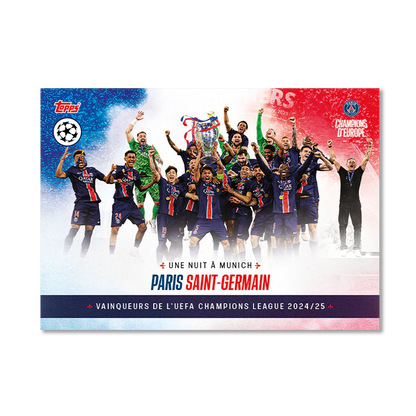 Topps Paris Saint-Germain: Champions d’Europe 2025 Hobby Box
