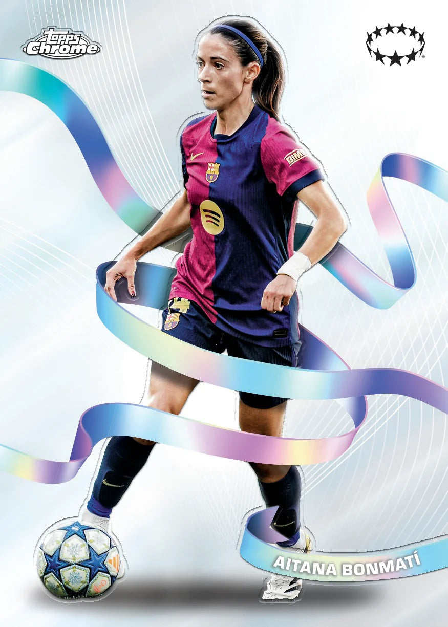2024-25 Topps Chrome UEFA Women's Champions League Hobby Box