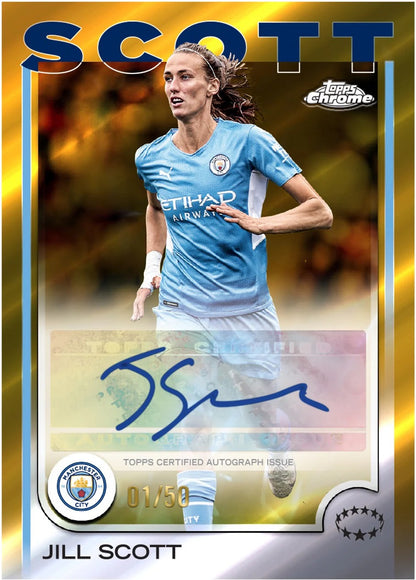 2024-25 Topps Chrome UEFA Women's Champions League Hobby Box