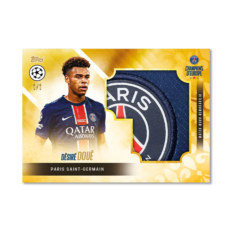 Topps Paris Saint-Germain: Champions d’Europe 2025 Hobby Box