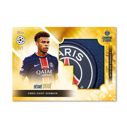 Topps Paris Saint-Germain: Champions d’Europe 2025 Hobby Box