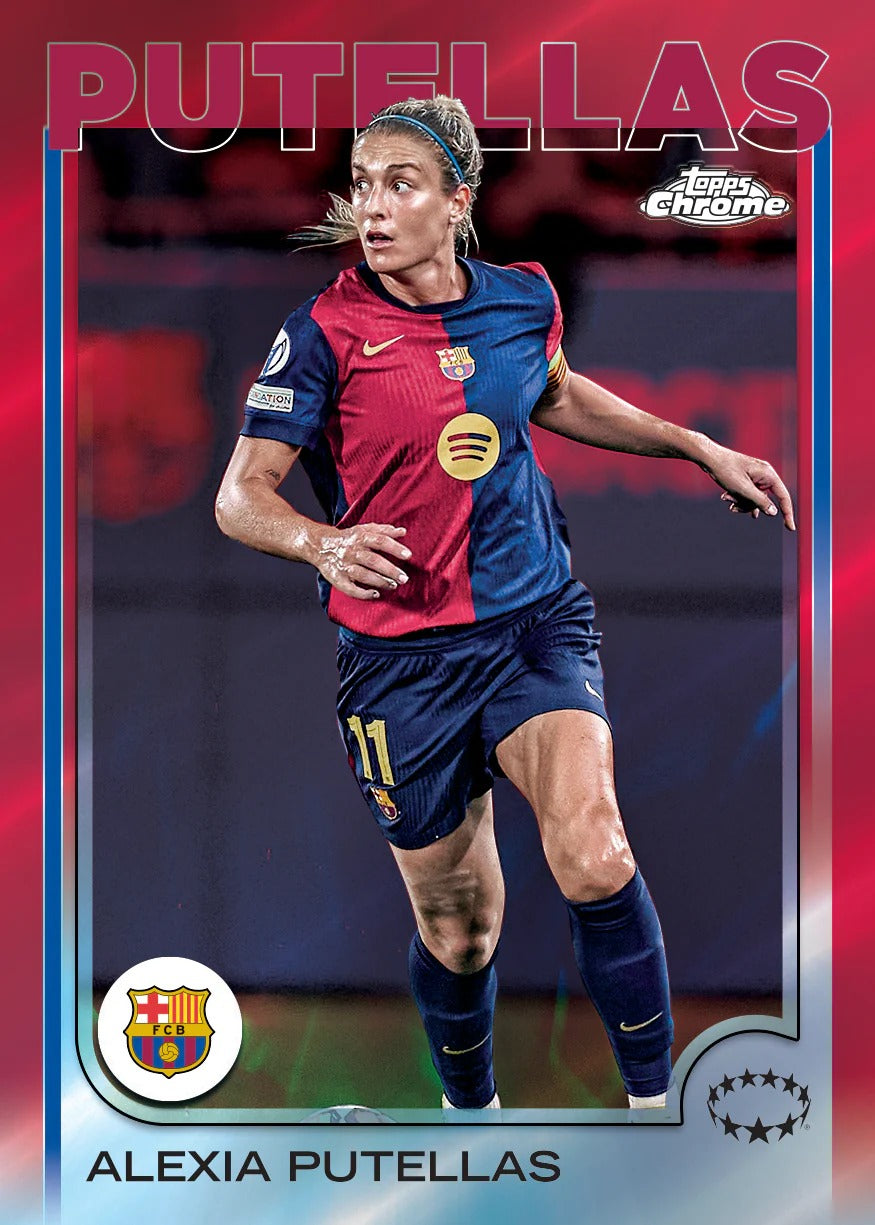 2024-25 Topps Chrome UEFA Women's Champions League Hobby Box
