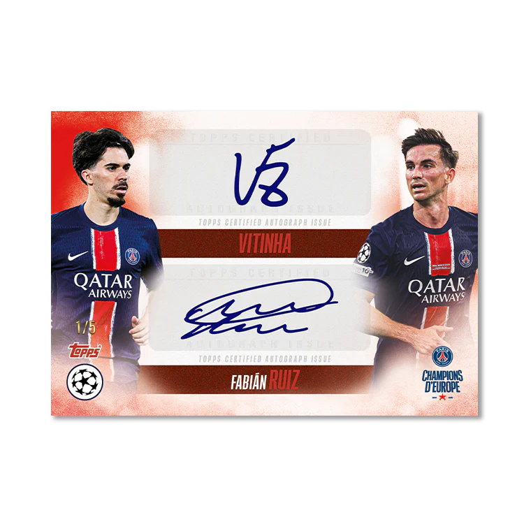 Topps Paris Saint-Germain: Champions d’Europe 2025 Hobby Box