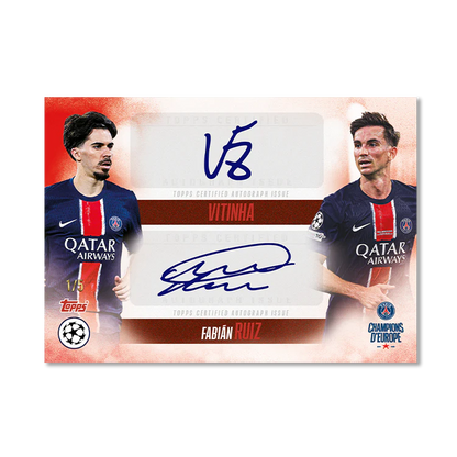 Topps Paris Saint-Germain: Champions d’Europe 2025 Hobby Box