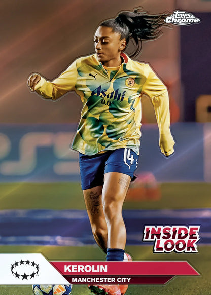 2024-25 Topps Chrome UEFA Women's Champions League Hobby Box