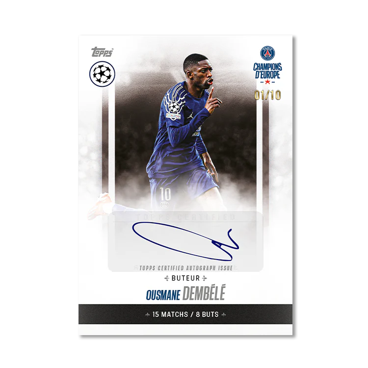 Topps Paris Saint-Germain: Champions d’Europe 2025 Hobby Box