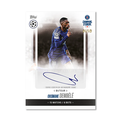 Topps Paris Saint-Germain: Champions d’Europe 2025 Hobby Box