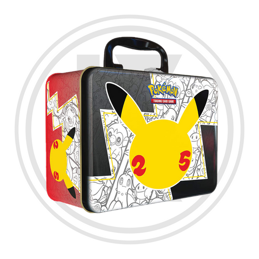 Pokemon 25th Anniversary Celebrations Collector's Case German